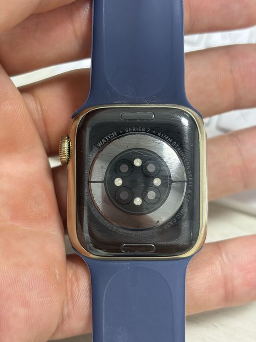 Apple watch series 7 41mm gold stainless steel