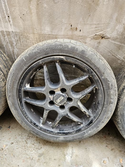 Vand URGENT Jante aliaj 17" BBS + anvelope Debica Presto UHP 235/45 R17