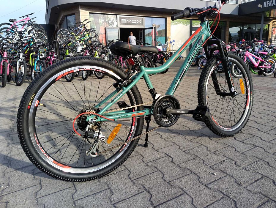 BYOX Велосипед 24" ZANTE зелен