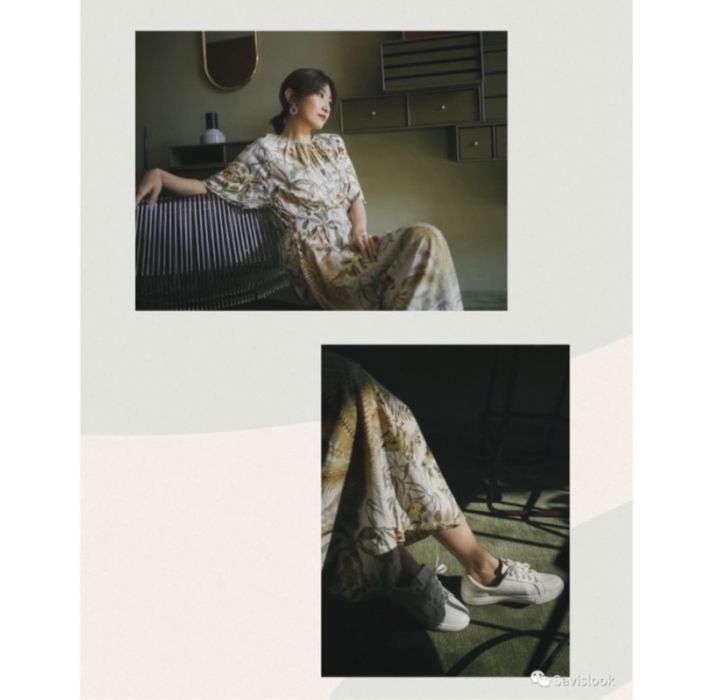 H&M рокля с флорални мотиви