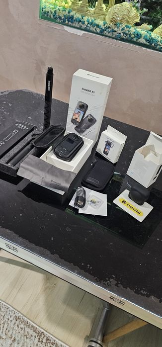 Экшен камера Insta360 x3 + 128Gb + Bullet time kit