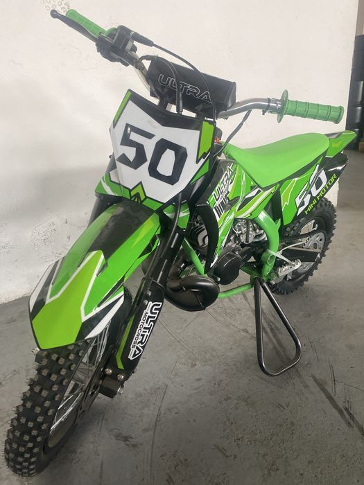 Cross 50 cc ultra 2T powervalve pentru copii nou cu garantie si livrar
