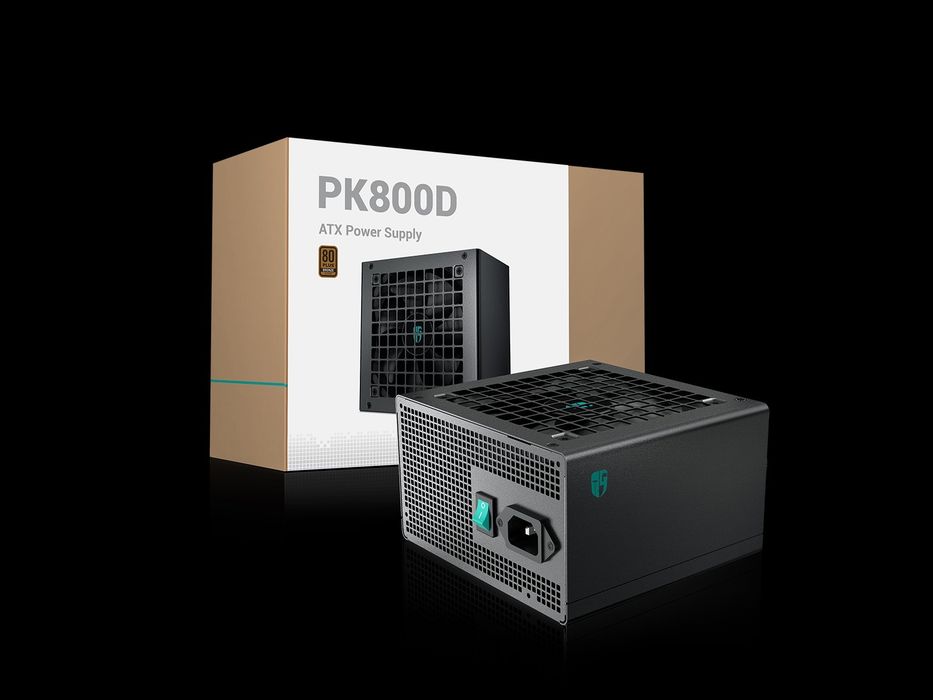 DeepCool PK800D-F20 800W 80 Plus Bronze, полный комплект