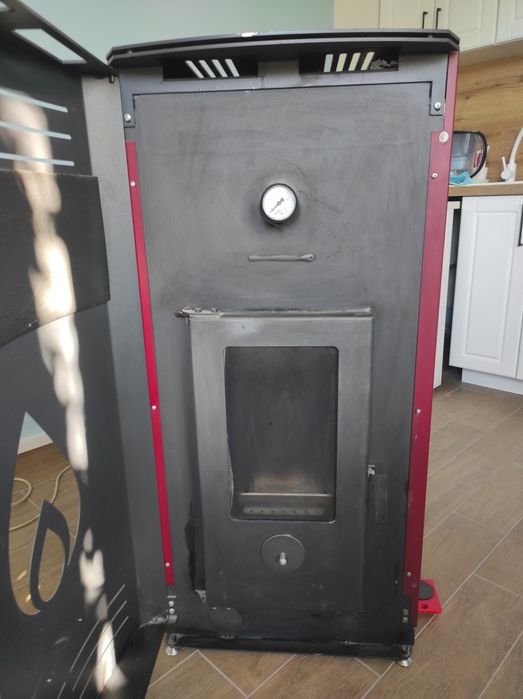 Пелетна камина GREYKO 16kW, водна риза