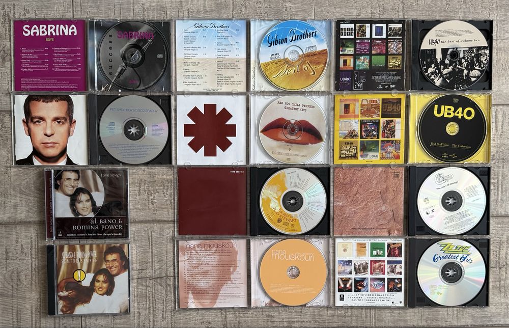 Cd-uri originale muzica diversa italo-disco/dance/synth-pop