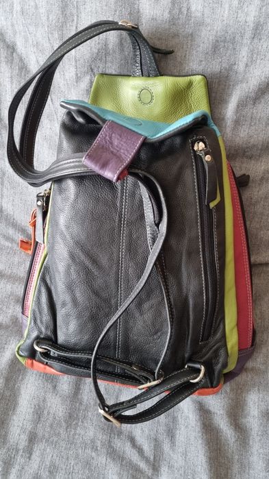 Раница от естествена кожа PIA RIES