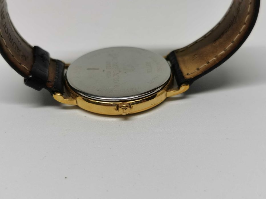 Maurice Lacroix Les Classiques Gold Toned Quartz 69686 AB17737 DATE