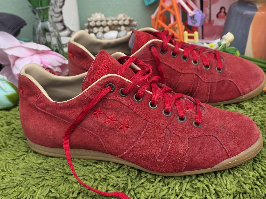 Pantofola d'oro кецове естествен велур N40