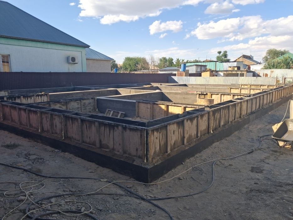 Фундамент,бетон куйамыз