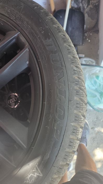 Джанти 17 5х112с гуми dunlop 225 50 17