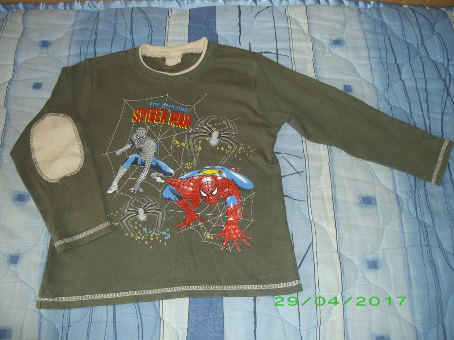 Блуза Спайдермен за ръст 128см.