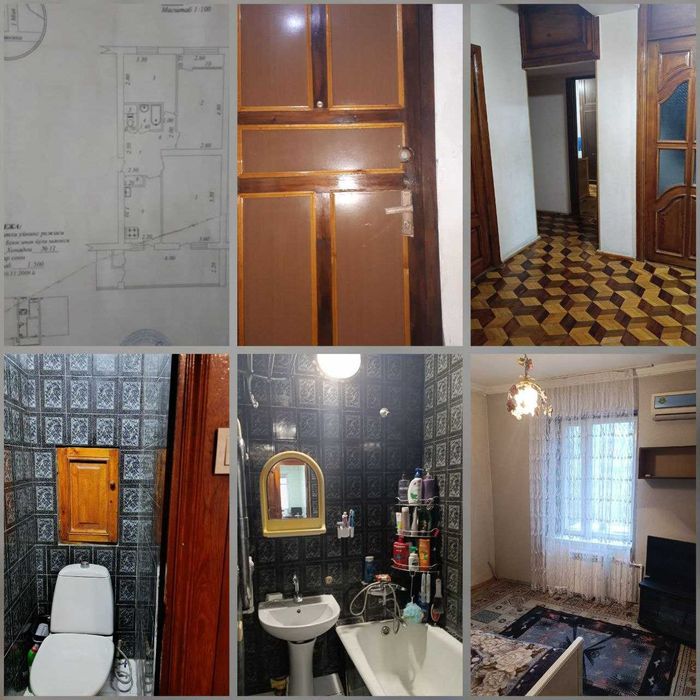 трехкомнатная квартитра ц-1, 3/4/4