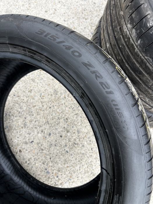 2 anvelope vara 315/40/21 + 275/45/21 , Pirelli !