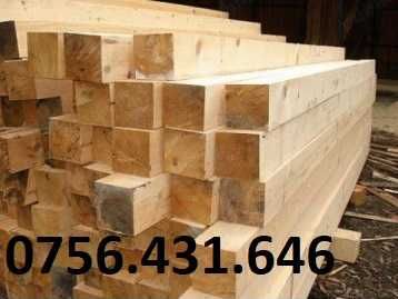 De vânzare grinzi, coarne și cherestea (verde și uscată)