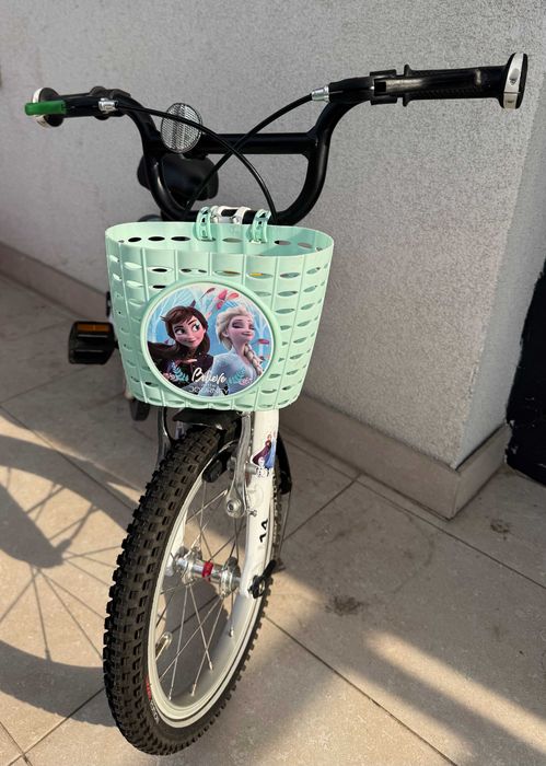 Bicicleta woom 2 - personalizata cu Elsa si Ana