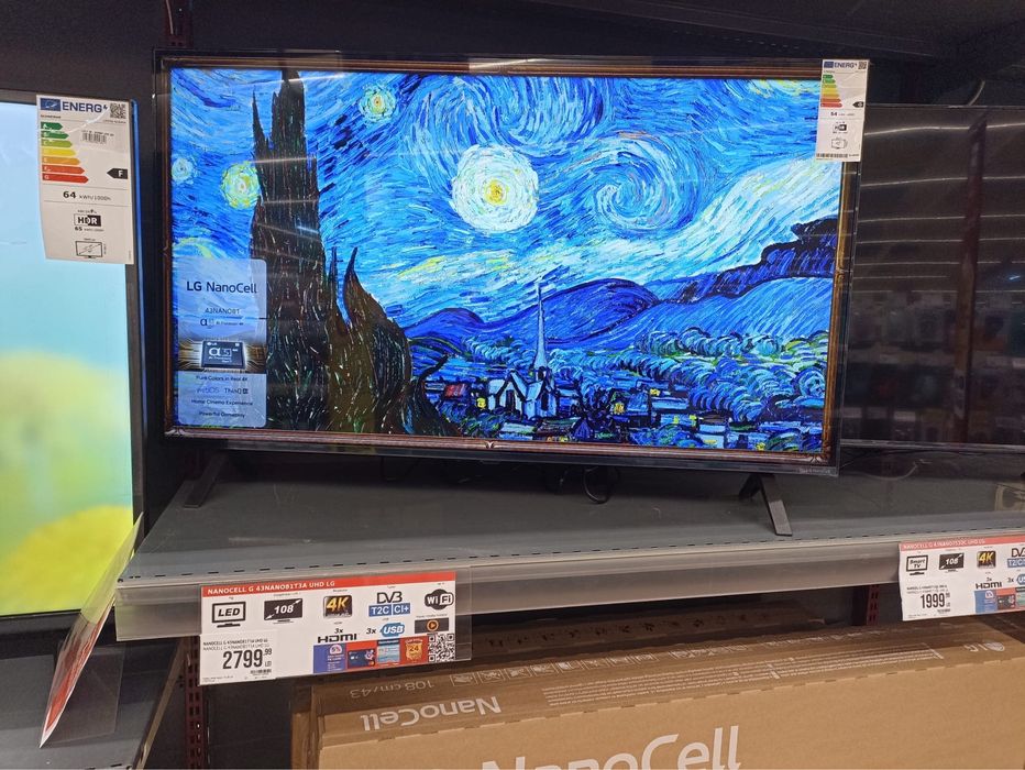 Smart TV LG-43NANO75, UHD(4K), NOU,