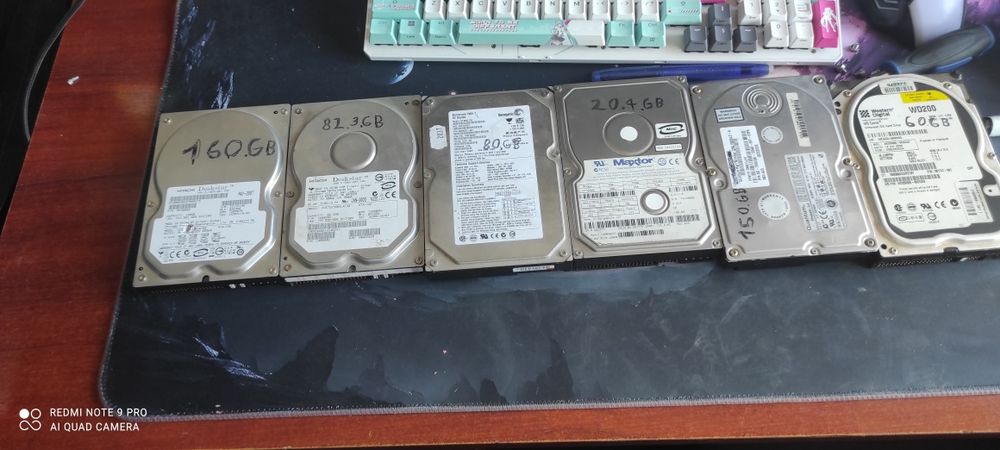 Hdd-uri 552.7 Gb toate in total
