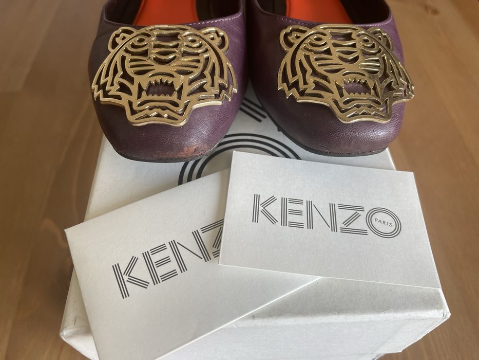 Балеринки Kenzo, естествена кожа