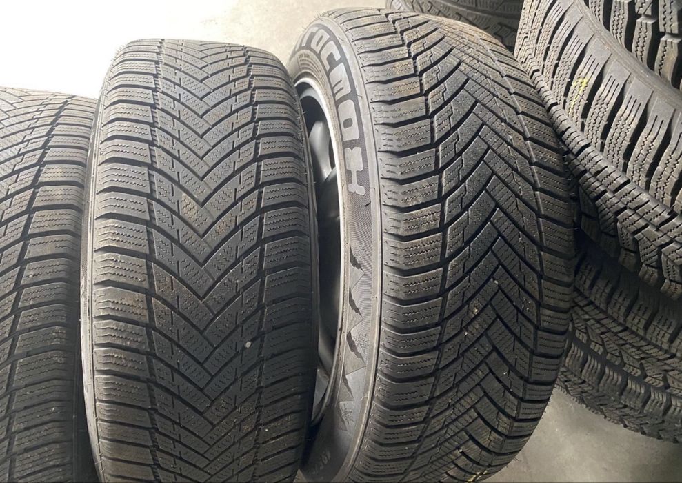 Jante aliaj R16 5x120 BMW cu anvelope M+S 195 55 16