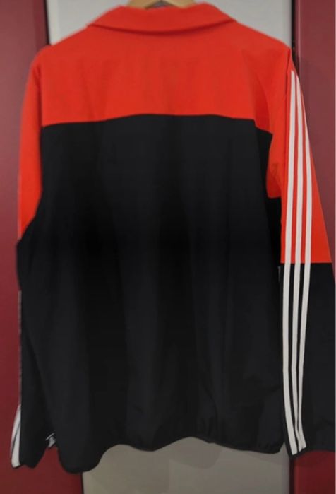 155 Bluza antrenament cu guler polo Adidas Climastorm