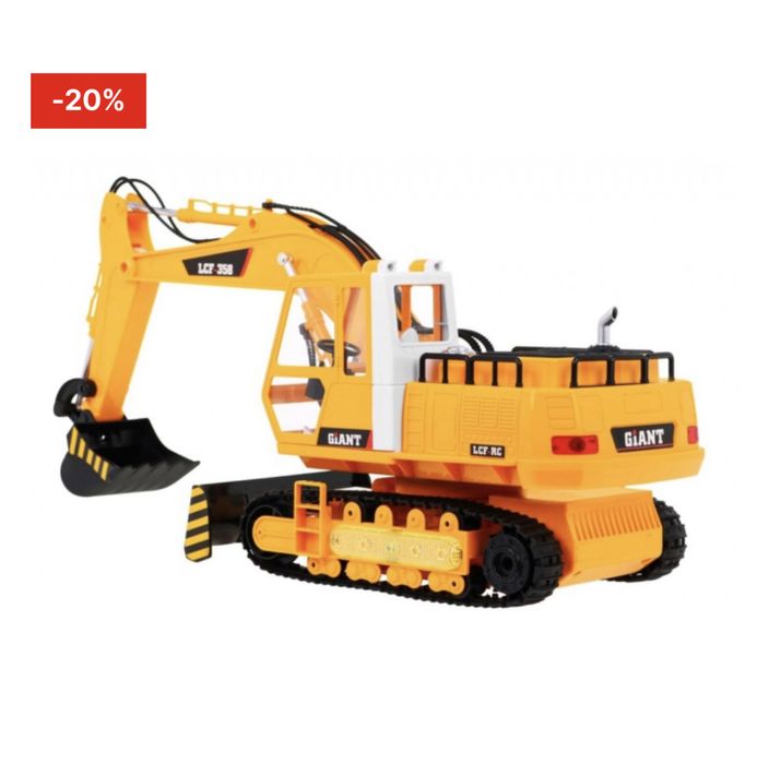 Excavator mare cu senile si telecomanda