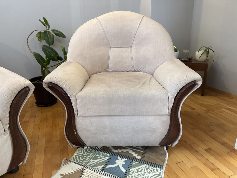 Удобно ретро кресло