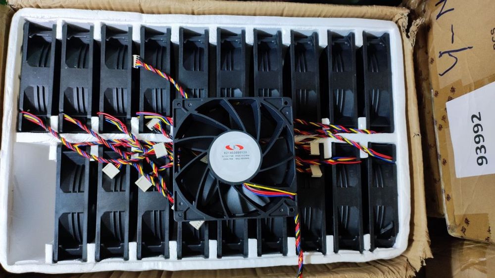КУЛЕР ДЛЯ WHATSMINER M20S/M21S (12V - 43.2W - 6 PIN) 14 СМ оригинал