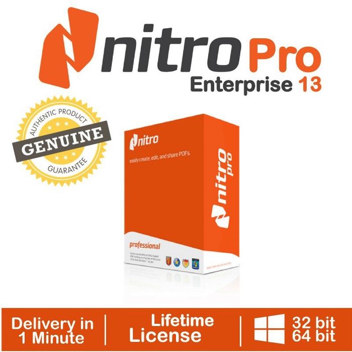Nitro PDF Pro 14 Enterprise - Licenta Permanenta, CD Key - 1 PC/Mac