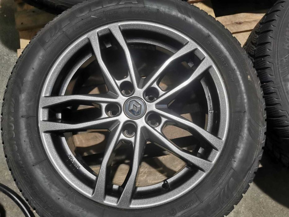 Jante Renault Kadjar / Koleos  / Arkana R 17 cu anvelope de iarna
