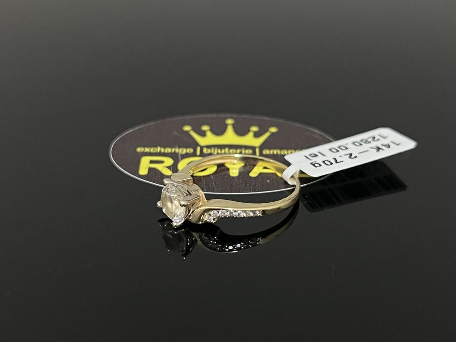 Bijuteria Royal CB : Inel dama aur 14k 2,70gr