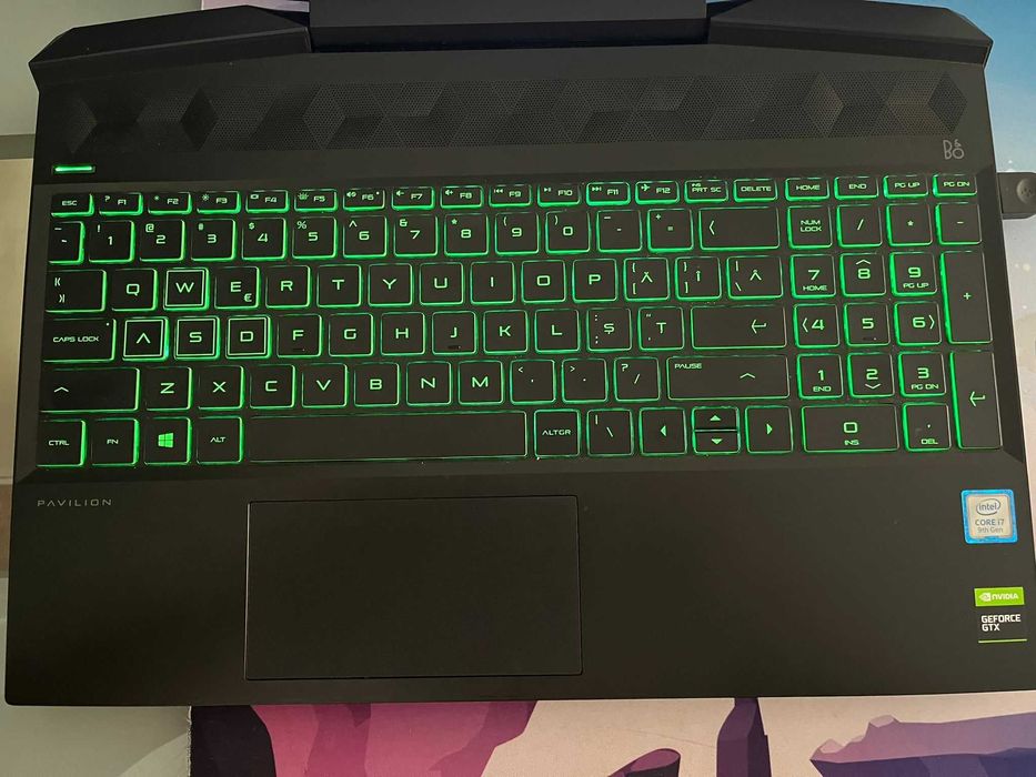 Laptop Gaming HP Pavilion 15, Intel core I7 9750H, 2T (SSD + HDD)