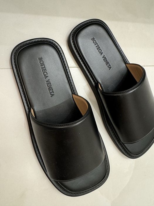 Papuci din piele barbati bottega veneta 42