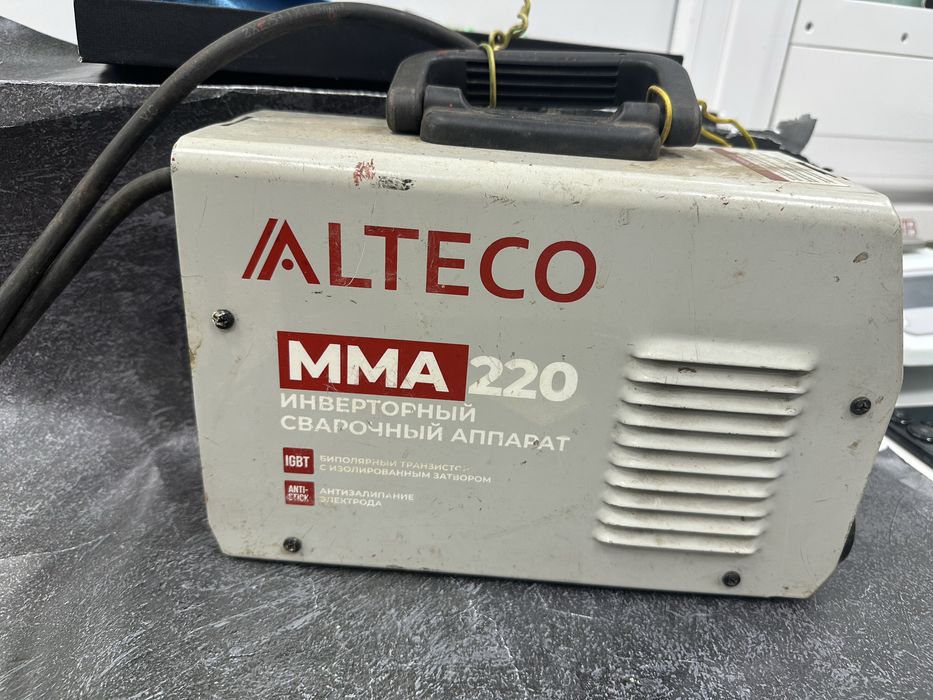 Сварочный Аппарат AltecoMMA220 (Костанай,Аль-Фараби,65,ЦУМ) лот 936321