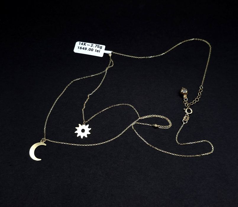 Bijuteria Royal lant din aur 14k 2.75 gr