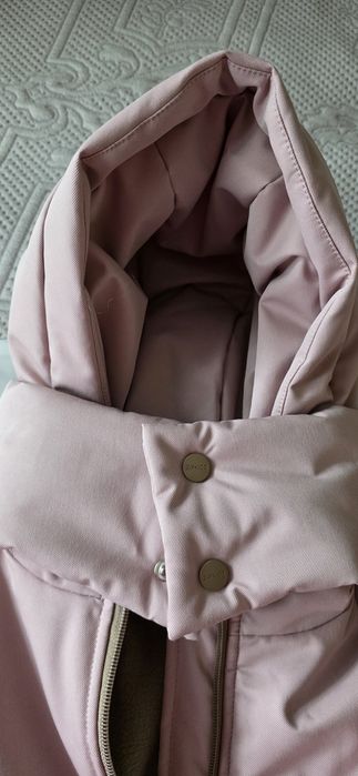 Зимняя куртка детская розовая