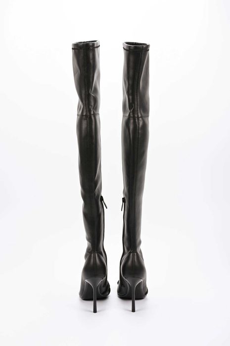 Дамски Ботуши Karl Lagerfeld SARABANDE Stretch Knee boot F0X