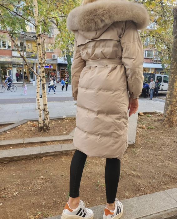 Ново Луксозно дамско зимно яке