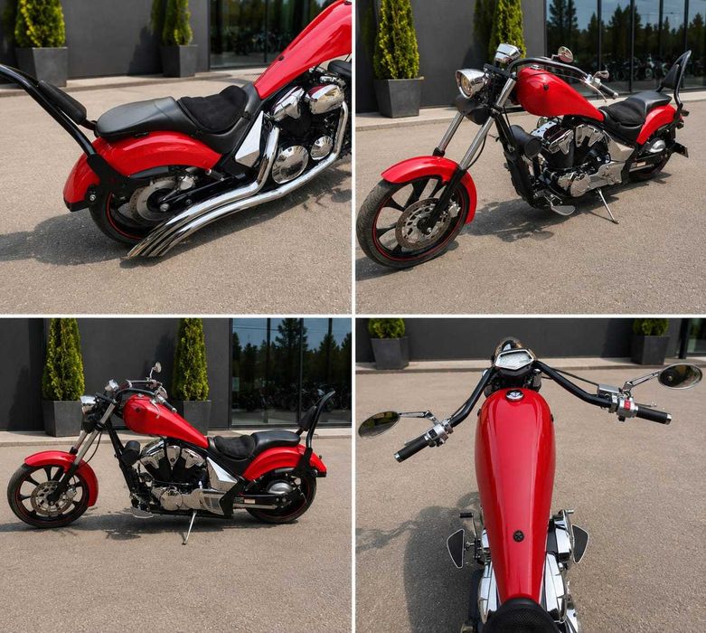 Honda Fury custom chopper VT1300 cruiser intruder vulcan Harley schimb variante
