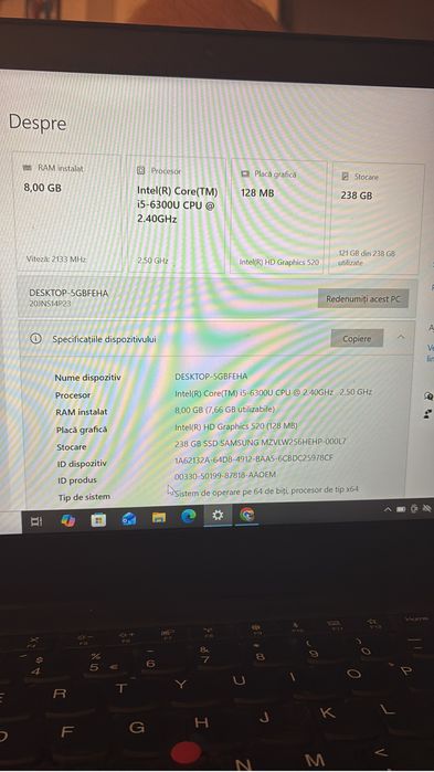 Laptop Lenovo Thinkpad T470