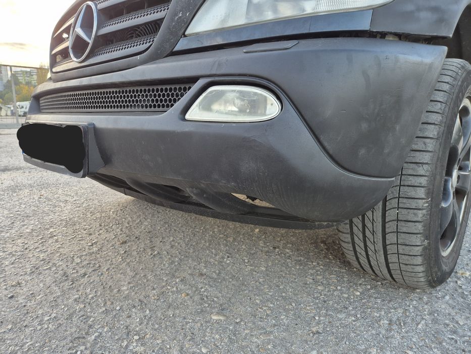 Предна броня Мерцедес МЛ W163 Mercedes ML W163 черна