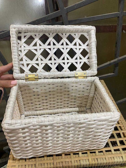 Корзина плетеная экоротанг