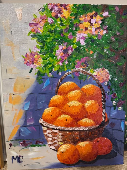 Кошница с портокали