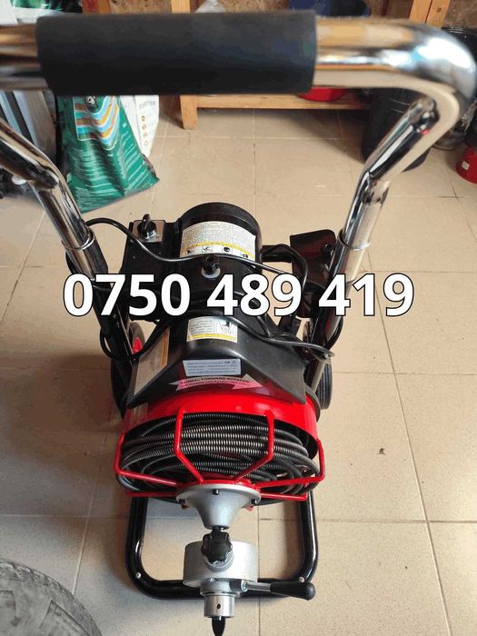 Desfundare Desfundari tevi canalizare rac electric  camera video