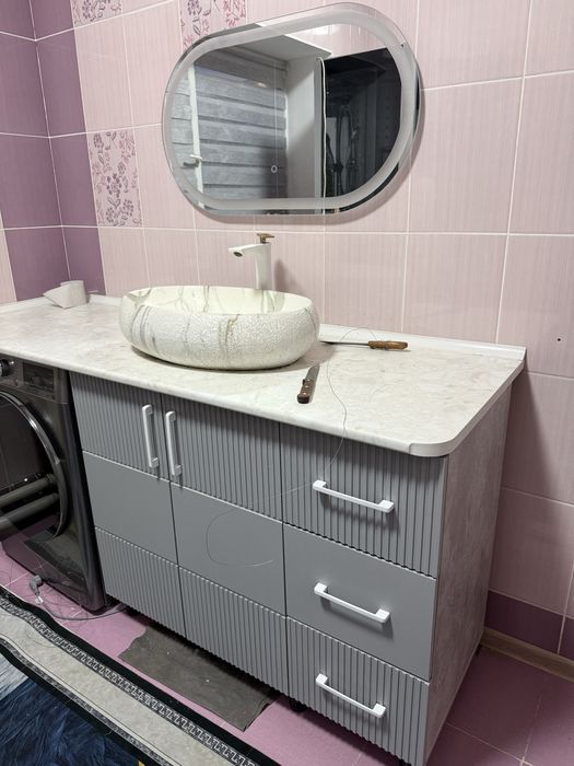 Шкаф с раковиной для ванны