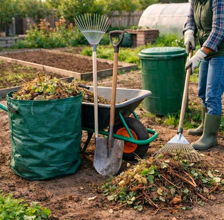Уборка територии, дачи огород,