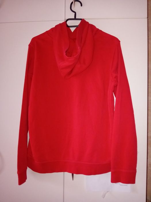 Червено худи Nike
