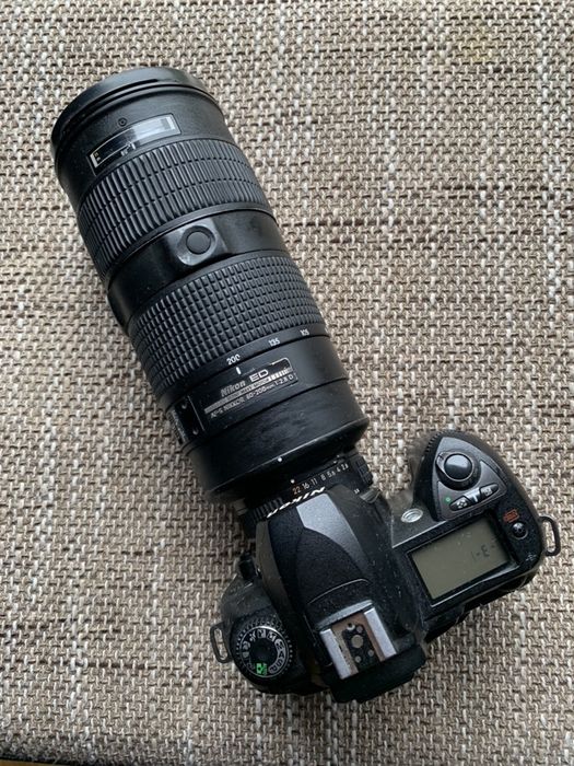 Nikon D70s + Nikkor 80-200 f2,8