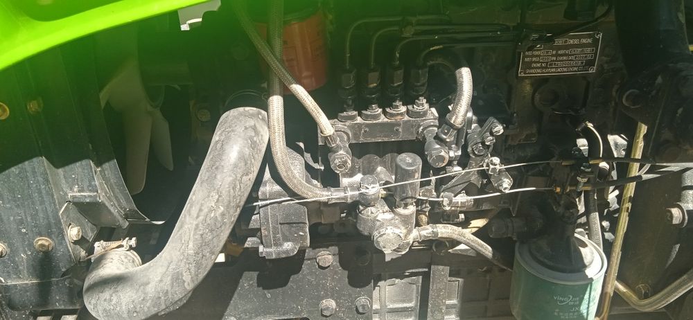 Mini traktor rustrak 404 bortovoy