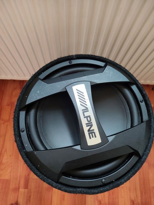 Subwoofer alpine plus statie