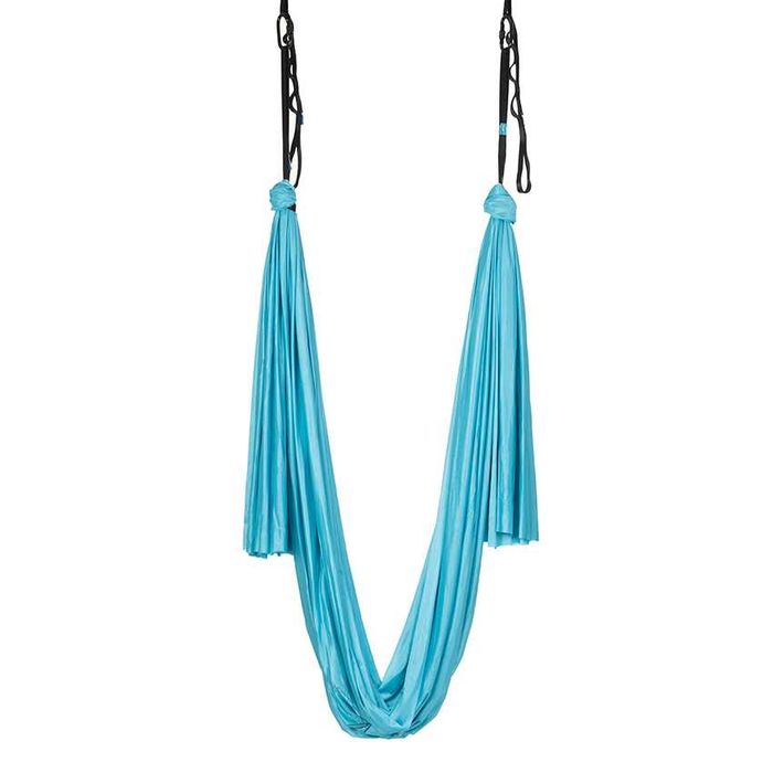 Еластичен Хамак Люлка Шал Слинг за ВЪЗДУШНА ЙОГА + Aксесоари lyly.one